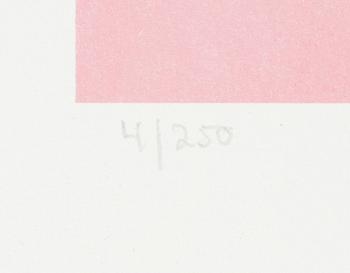 Carl Johan De Geer, lithograph in colours, 2019/20, signed 4/250.