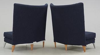 FÅTÖLJER, ett par, "Royalton", Philippe Starck, Driade, Formgiven 1991 för Royalton hotel i New York.