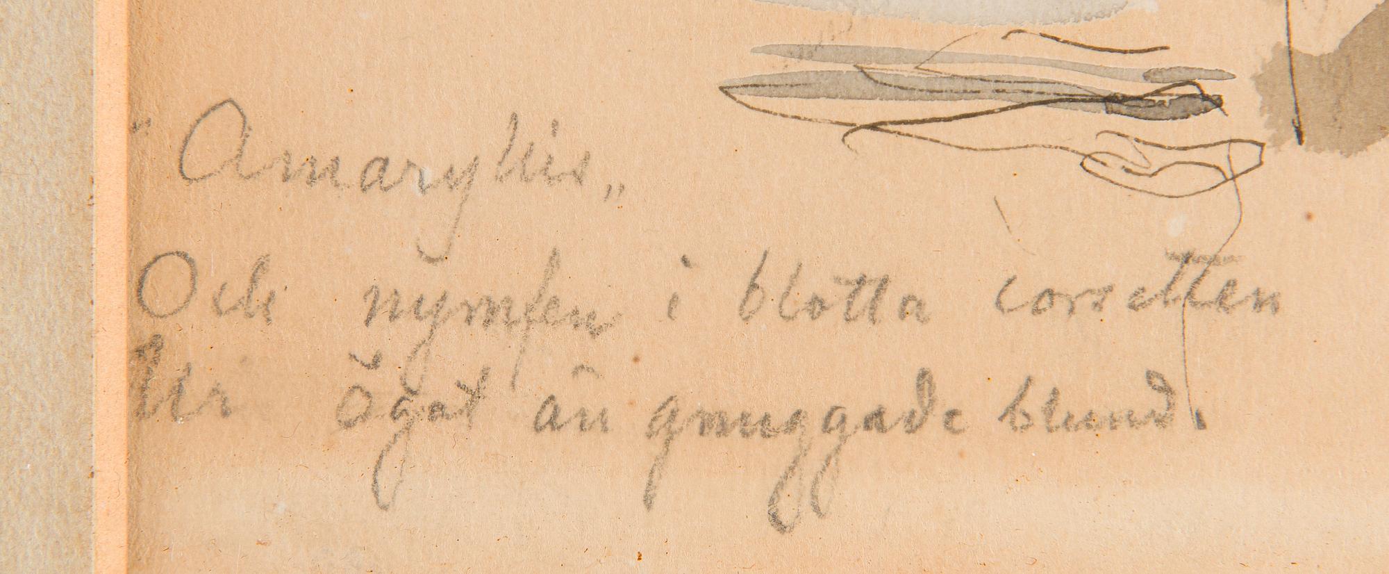 Albert Edelfelt, Dam i Korsett.