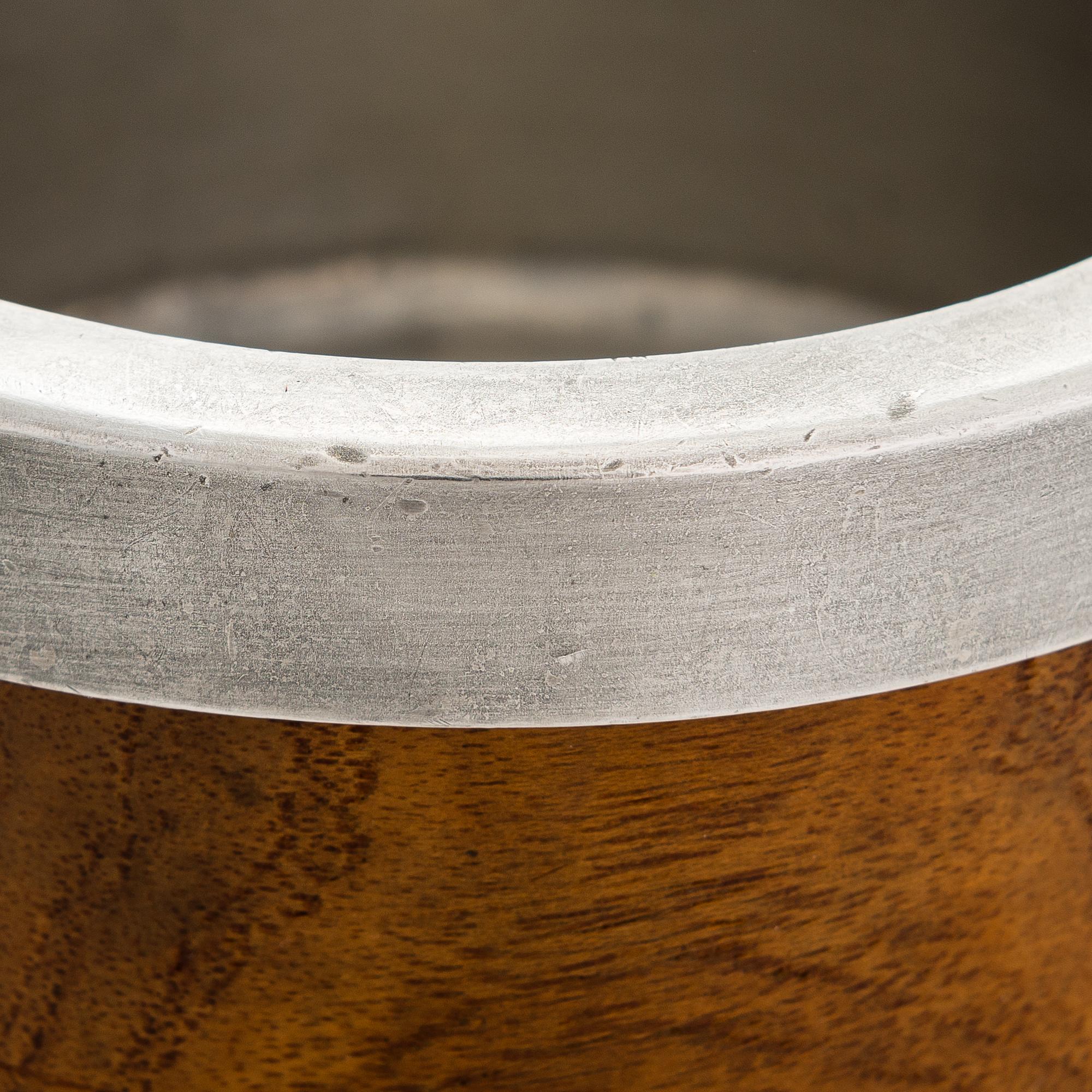 Bertel Gardberg, a bowl for Hopeatehdas oy, Helsinki/ Finnmade Gardberg, Norrmark handicraft.