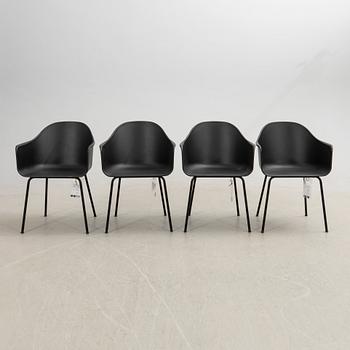Norm Architects, armchairs, 4 pcs, "Harbour dining chair", for Audo Copenhagen, 2020s.