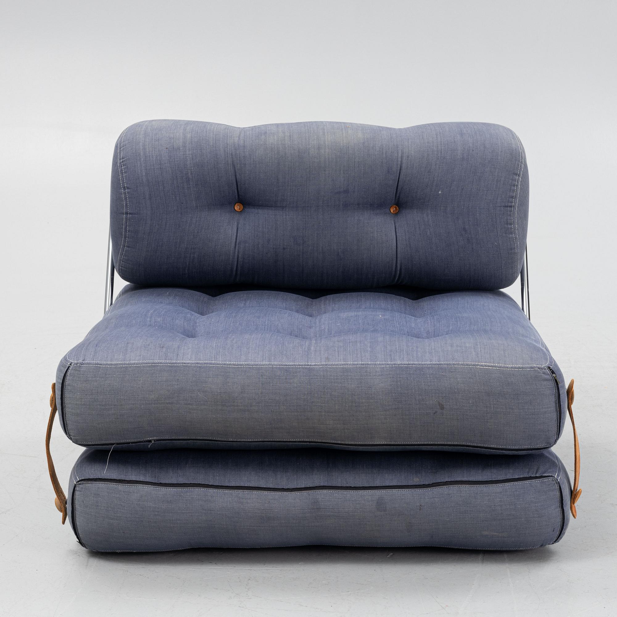 Gillis Lundgren, fåtölj/dagbädd "Tajt", för IKEA 1970-tal.