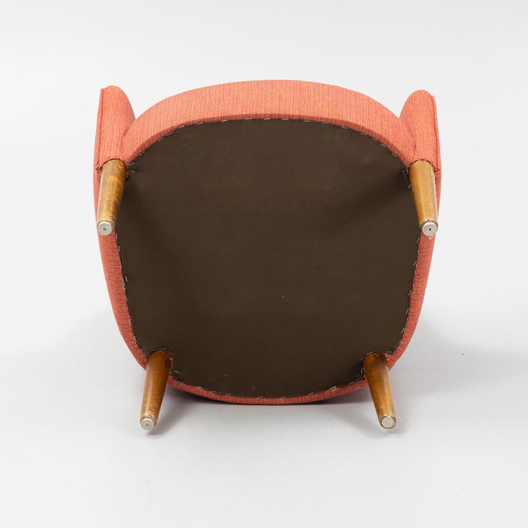Carl Malmsten, a 'Konsert' easy chair, second part of the 20th Century.