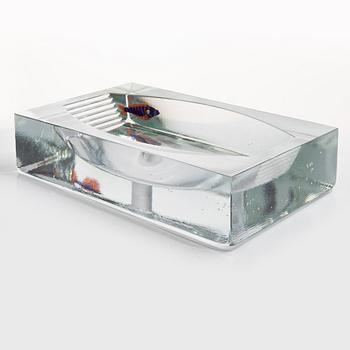 Kjell Engman, Wash basin, glass, "Lagoon", Kosta Boda.
