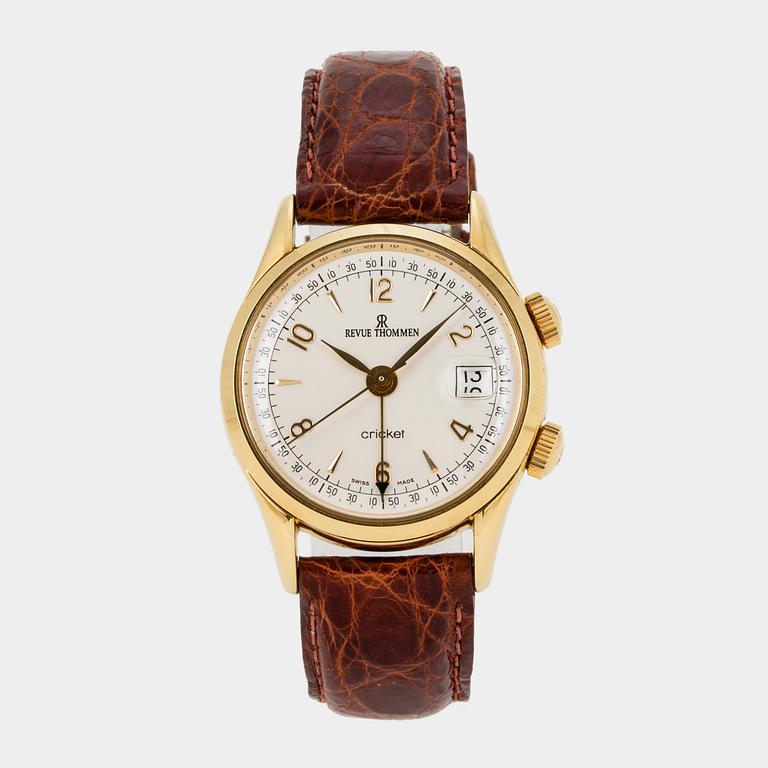 REVUE THOMMEN, Cricket, Limited Edition, armbandsur, 34 mm.