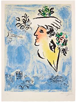 622. Marc Chagall, "Le ciel bleu".