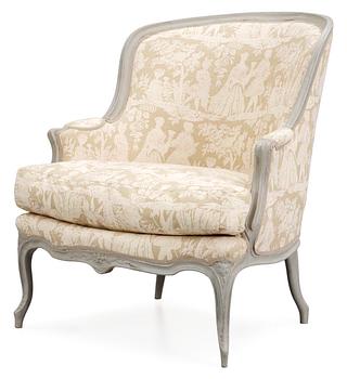 A Louis XV 18th century bergere.