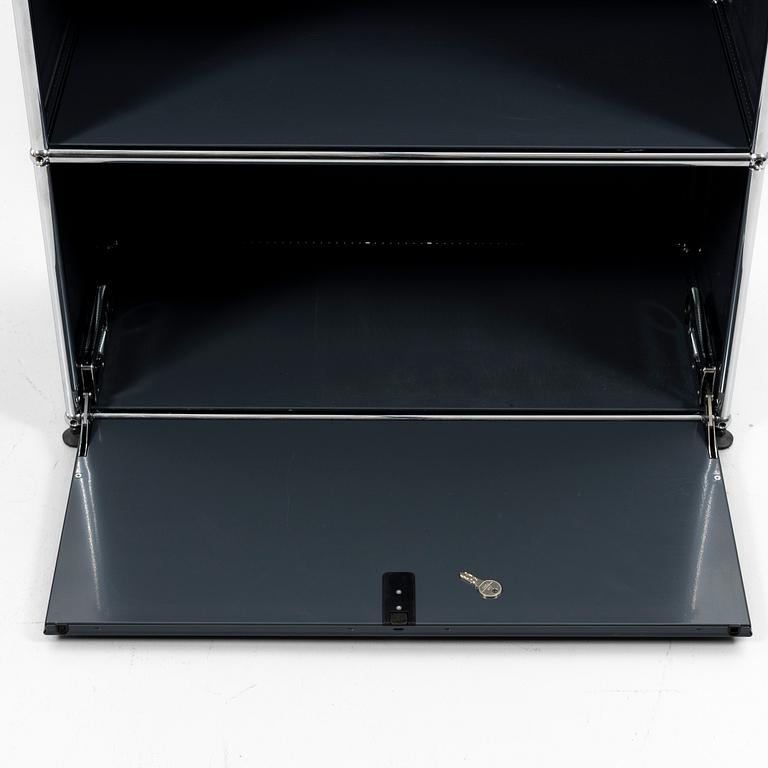 PAUL SCHÄRER & FRITZ HALLER, "USM Haller", sideboard, USM Modular Furniture, 1990s.