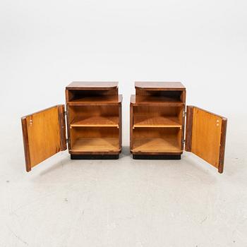 Sängbord ett par 1900-talets första hälft.