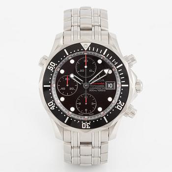 Omega, Seamaster Diver 300M, chronograph, wristwatch, 41.5 mm.
