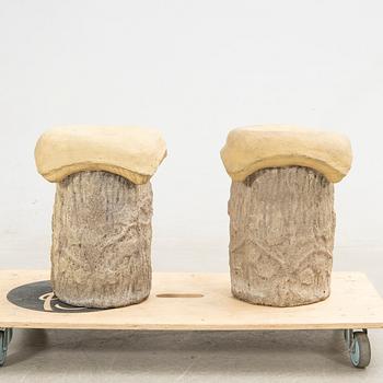 Pallar, ett par, 1900-talet slut.