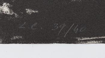 Lena Cronqvist, Utan titel, ur mappen: "August Strindberg, Ett Drömspel".