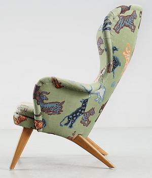 A Carl-Gustav Hiort af Ornäs easy chair, by Gösta Westerberg, Stockholm 1950's.