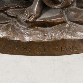 EUGÈNE ANTOINE AIZELIN, bronze, signed.