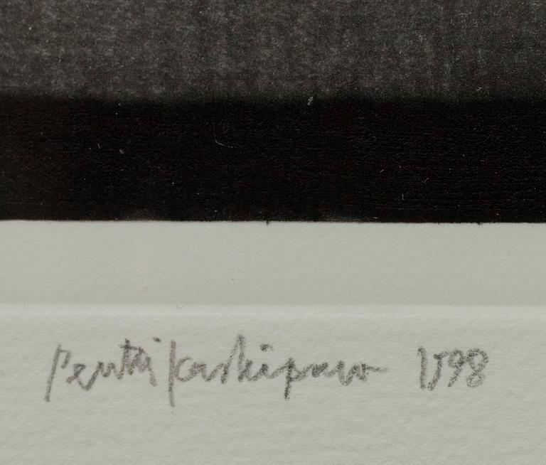 PENTTI KASKIPURO, etsning, numrerad X/XXV, signerad och daterad 1998.