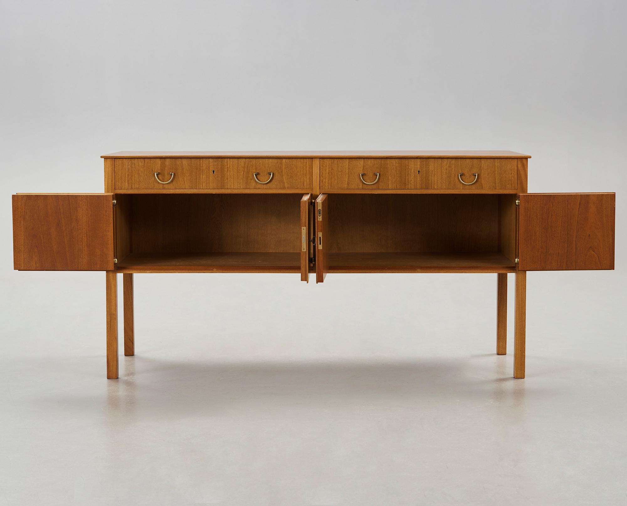 JOSEF FRANK, a mahogany sideboard for Firma Svenskt Tenn.