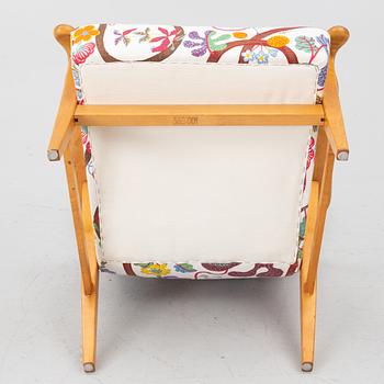 Elias Svedberg, armchair, model 563-001 from the Triva series, Nordiska Kompaniet, 1940s.
