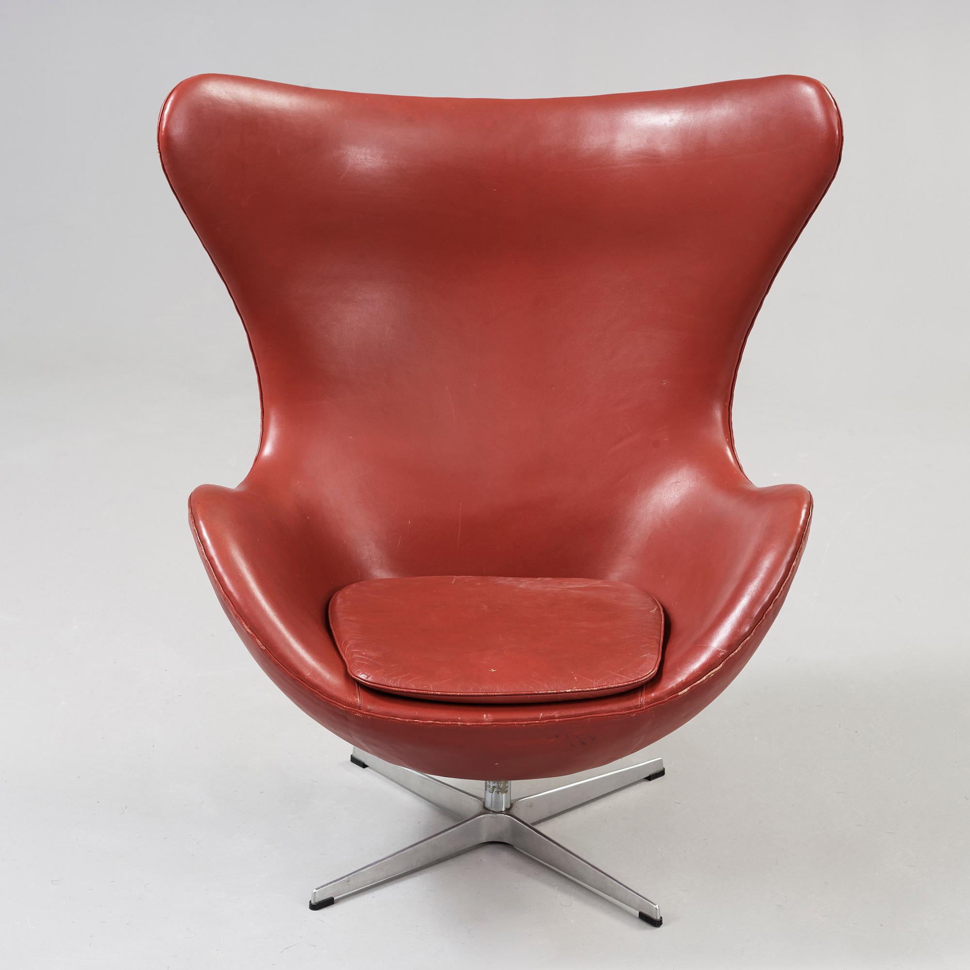 FÅTÖLJ, "Ägget", Arne Jacobsen, Fritz Hansen, Danmark, 1978.