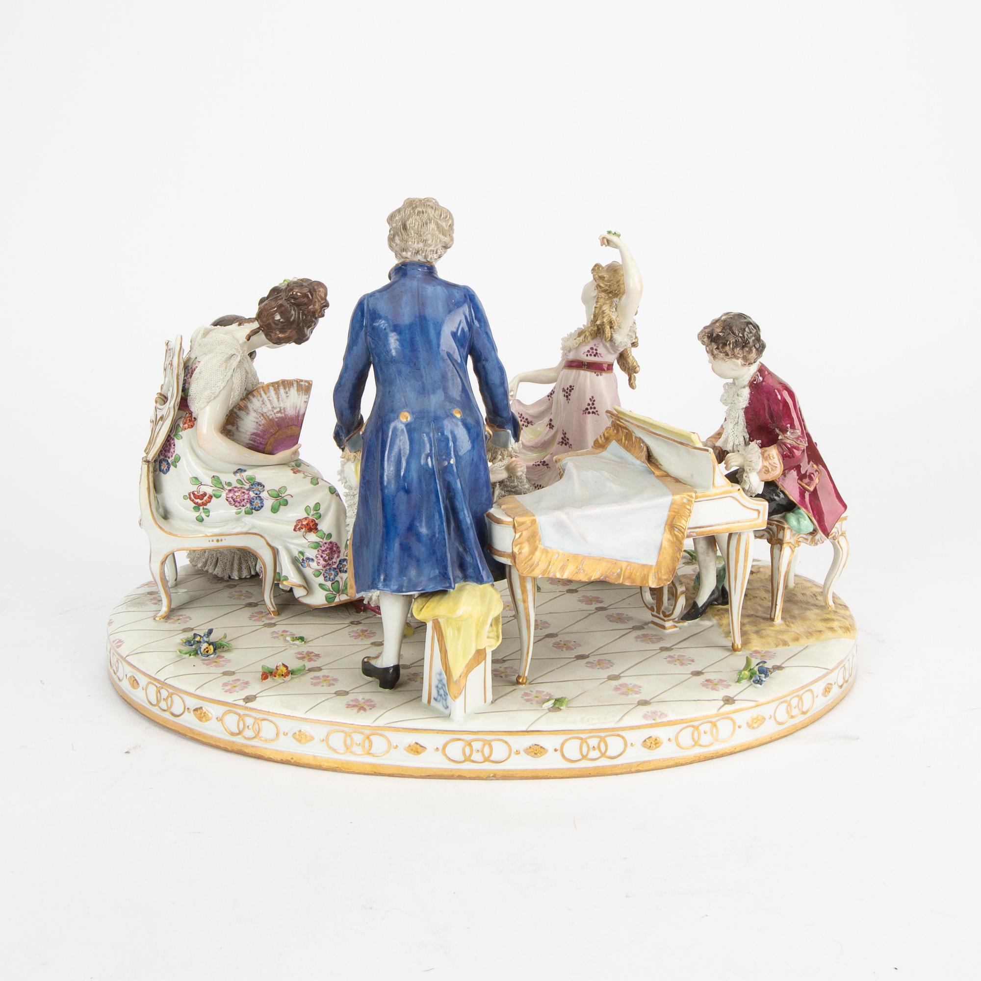 A German porcelain figurine first half of the 20th century.