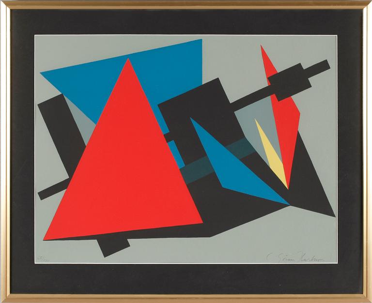 C GÖRAN KARLSSON, serigrafi, signerad, numrerad 65/200.