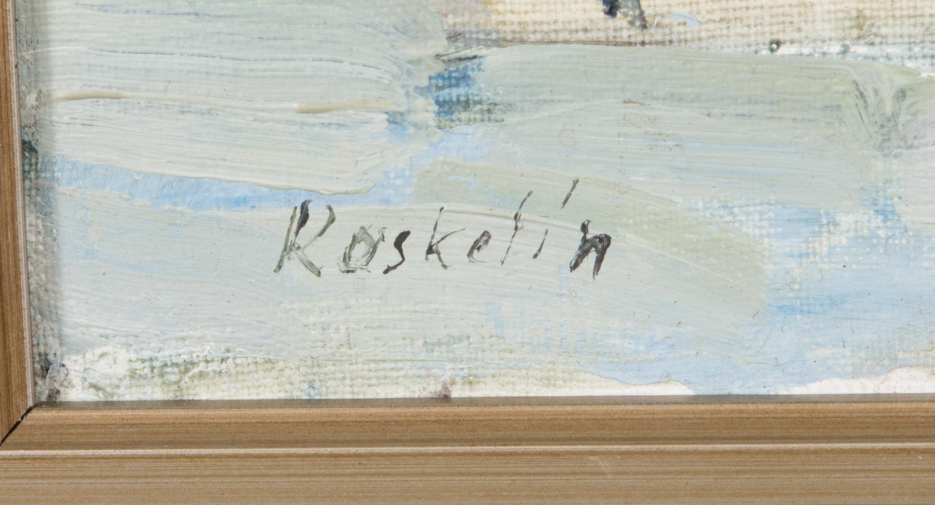 Matti Koskelin, öljy kankaalle, signeerattu.