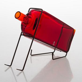 Markku Salo, Lasiveistos, "Helposti punastuva", signeerattu M. Salo Nuutajärvi.