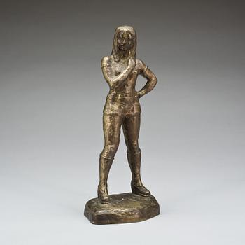 ERIK DEMUTH, skulptur, brons, signerad, numrerad 3/6.