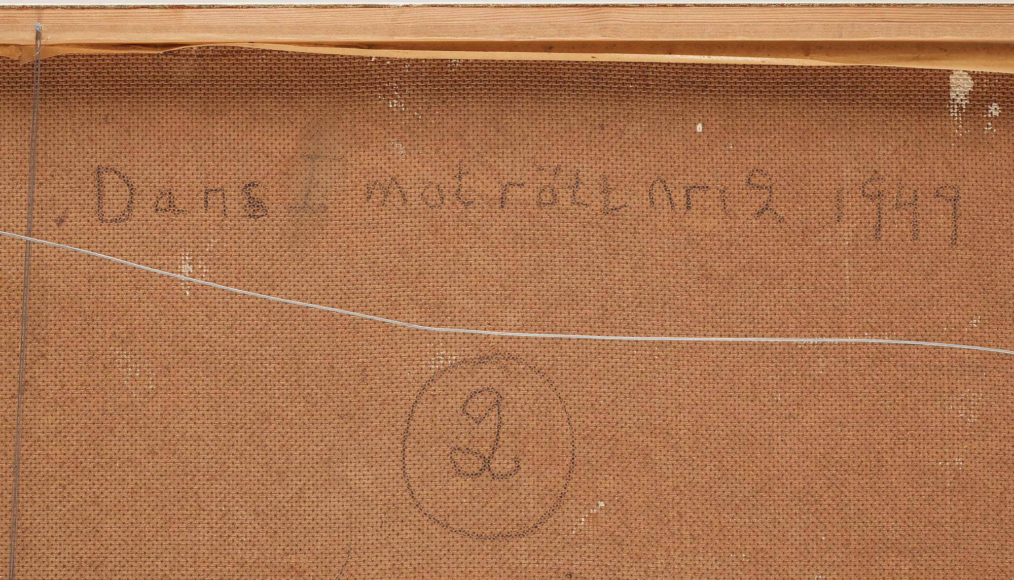 Bengt Orup, ”Dans mot rött nr 2”.