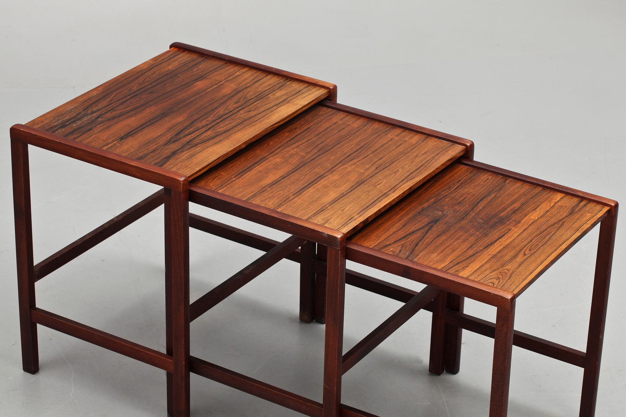 SATSBORD, 3 delar, 1950/60-tal.
