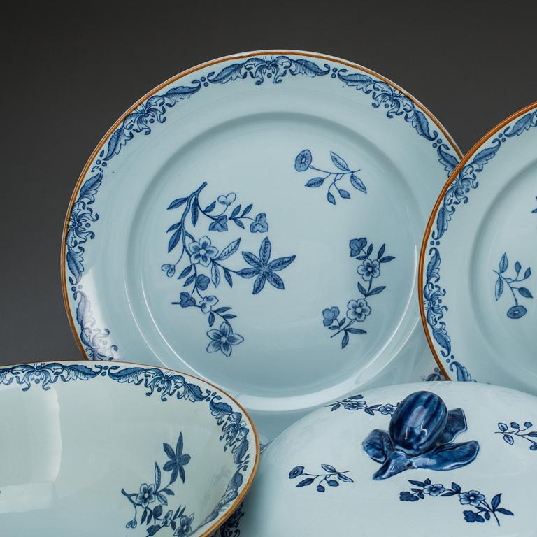 MATSERVIS, 70 delar, "Ostindia", Rörstrand.