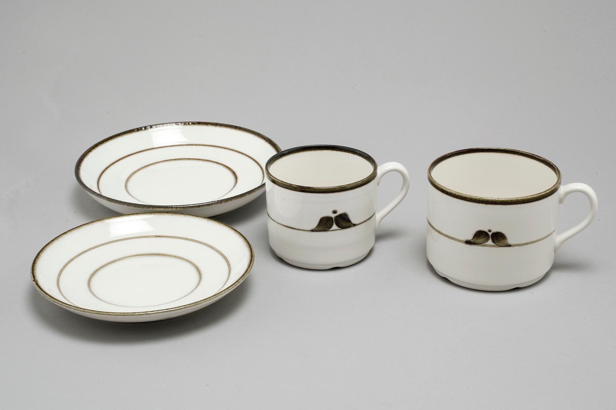 SERVISDELAR, 62 st, porslin, "Nordica", Rörstrand, 1900-talets andra hälft.