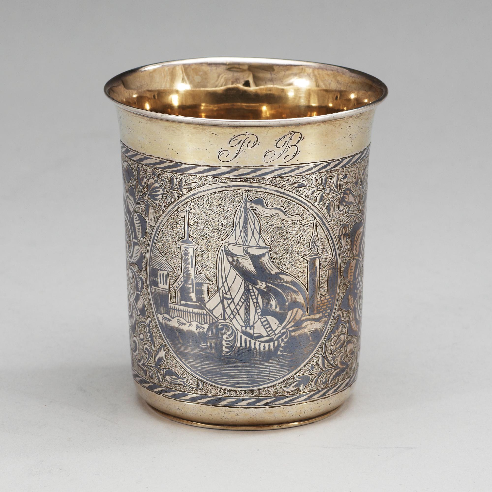 BÄGARE, okänd mästare, Moskva 1839.
