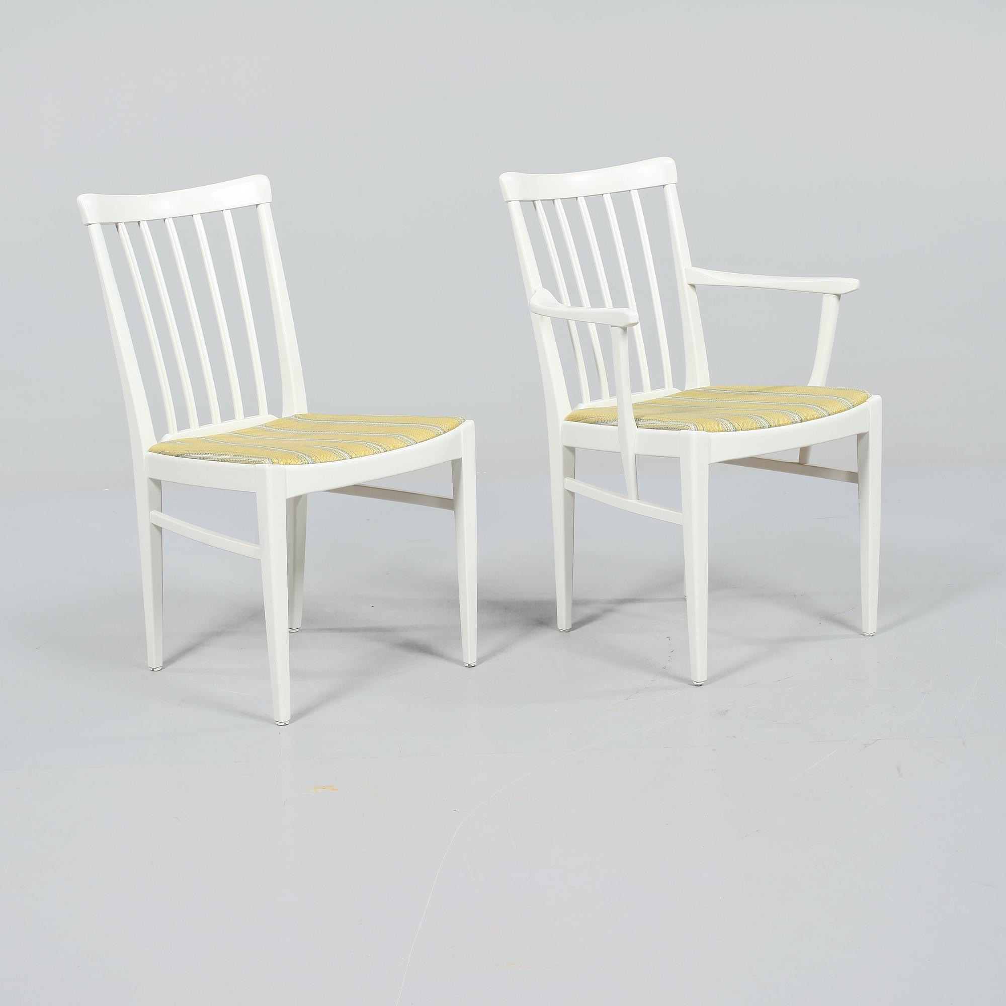 MATGRUPP, 7 delar, "Herrgården", Carl Malmsten, Bodafors, 1900-talets andra hälft.