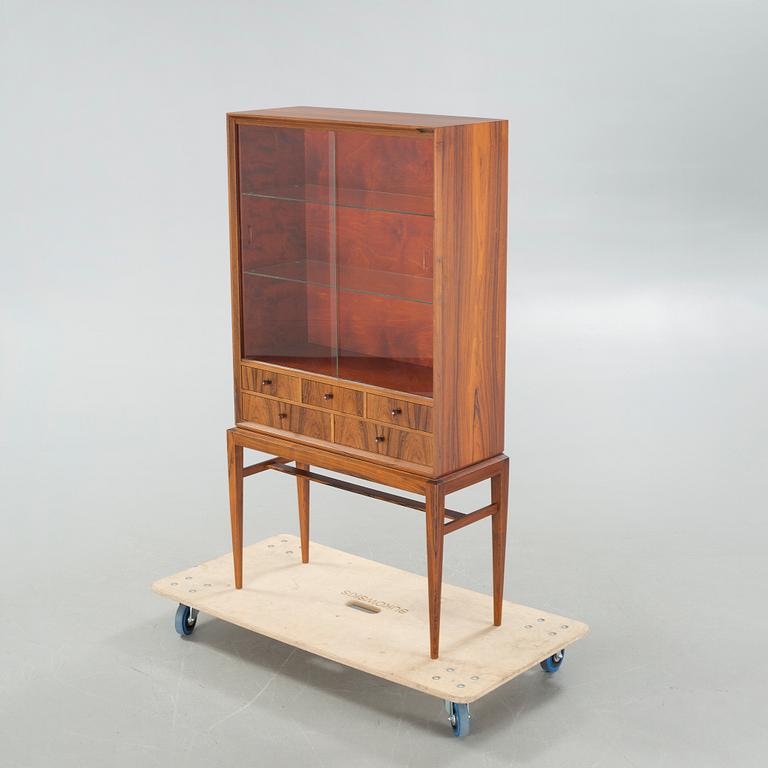 A vitrine cabinet by Svante Skogh for Seffle Möbelfabrik, second half of the 20th century. CITES-certificate.