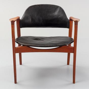 Ib Kofod-Larsen, fåtölj, "Bo", Olof Persson möbler Jönköping, 1950/60-tal.