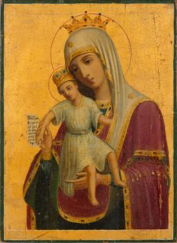 A late 19th century Ryssian icon.