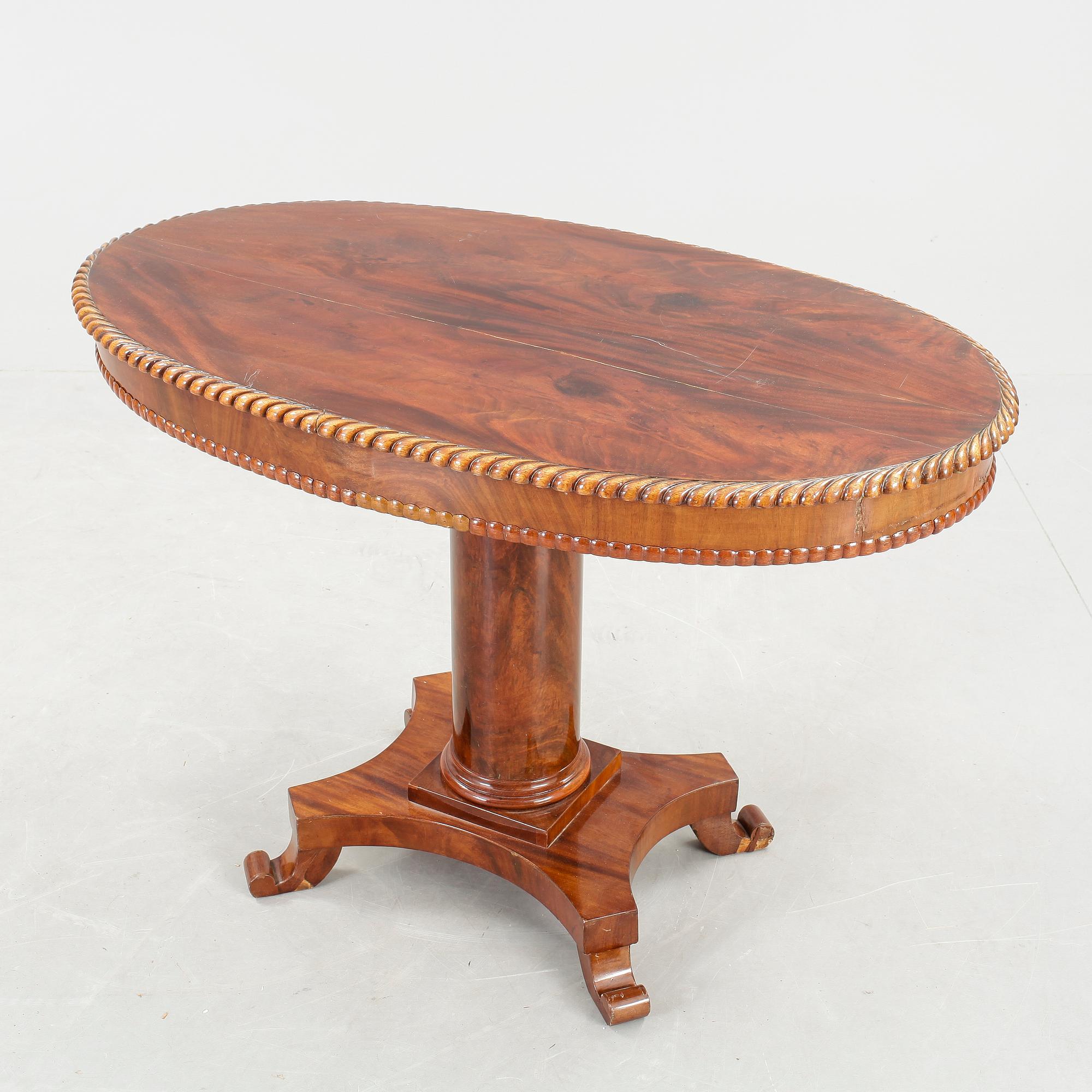 SALONGSBORD, nyrokoko, omkring 1800-talets slut.