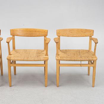 Børge Mogensen, karmstolar, 4 st, "Öresund".