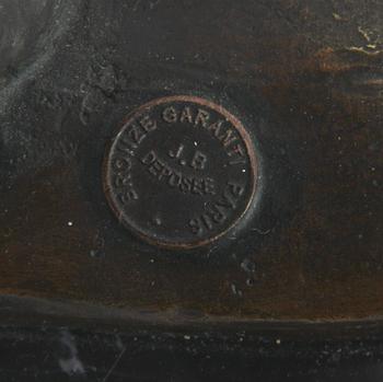 SKULPTUR, efter C.H Chiparus, brons, Paris.