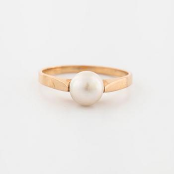 RING, med odlad pärla, Ceson, Göteborg, 1988.