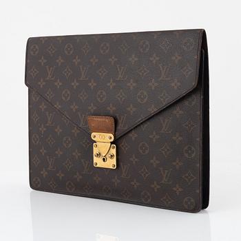 Louis Vuitton, dokumentportfölj/laptopfodral, "Porte Documents Senateur", 1991.
