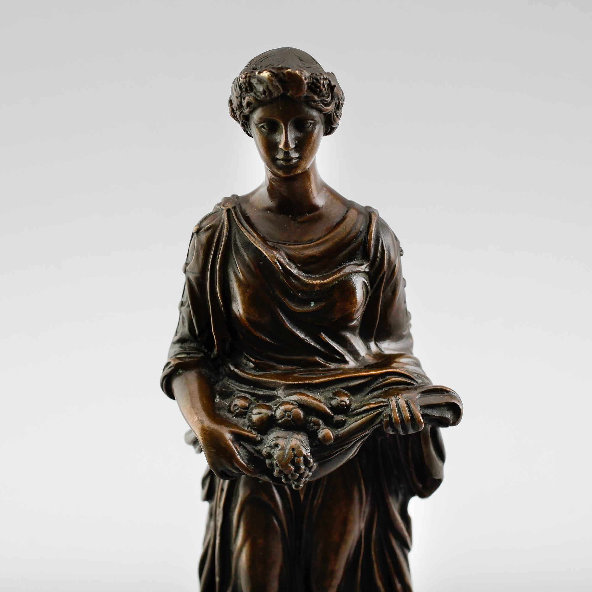 SKULPTUR, brons, 1900-talets andra hälft.