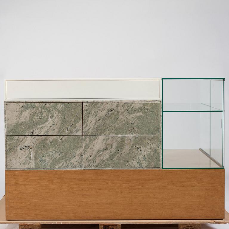 Mats Theselius, & Andreas Roth, unique, "The Object unit - A Poetry in Steel, Glass, Stone, Wood and Plastic" Minus 10, Sweden 2010.