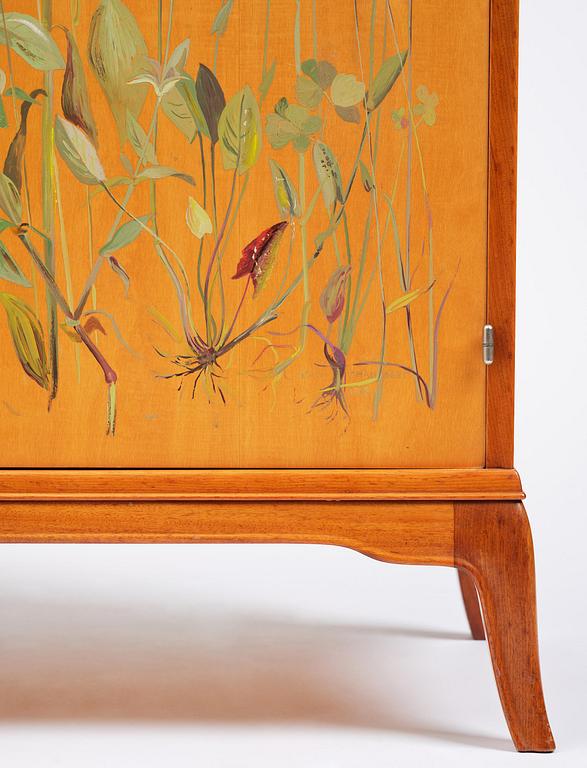 Erik Chambert, a unique cabinet, Chamberts Möbelfabrik, Norrköping, 1952.