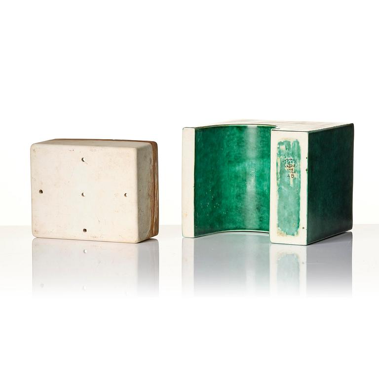 Wilhelm Kåge, a rare "Puzzle" cactus planter model 975/4B, Gustavsberg, 1930s.