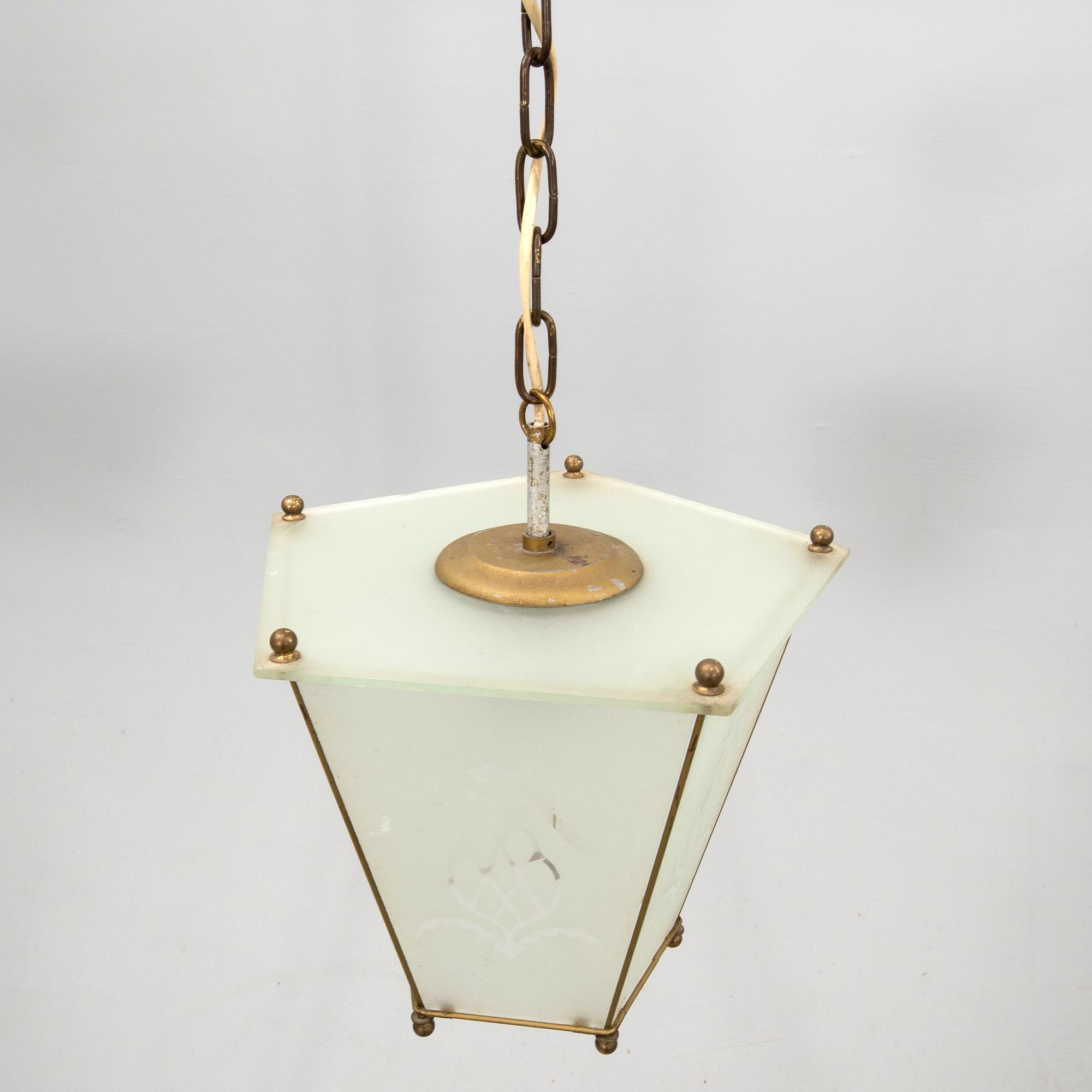 Ceiling lamp 1940s/50s.