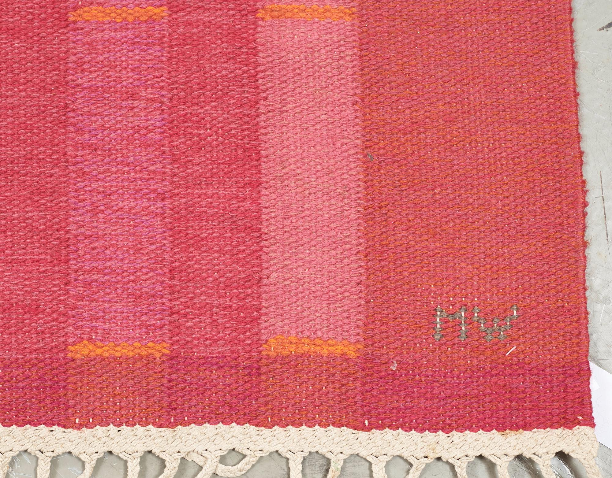 MATTA. "Timmermannen, röd". Rölakan. 226 x 158 cm. Signerad AB MMF V MW.