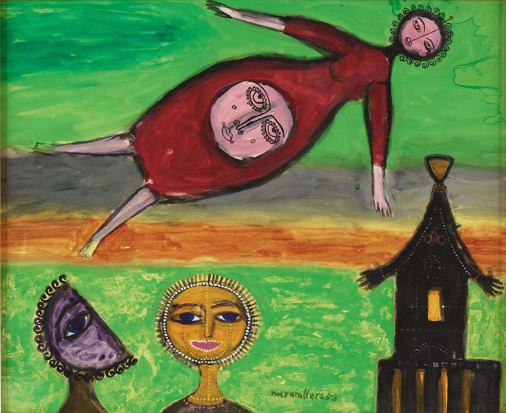 Max Walter Svanberg, "Imaginärt möte".
