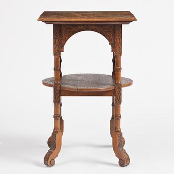 Table, probably Norway, Old Norse style, late 19th century.