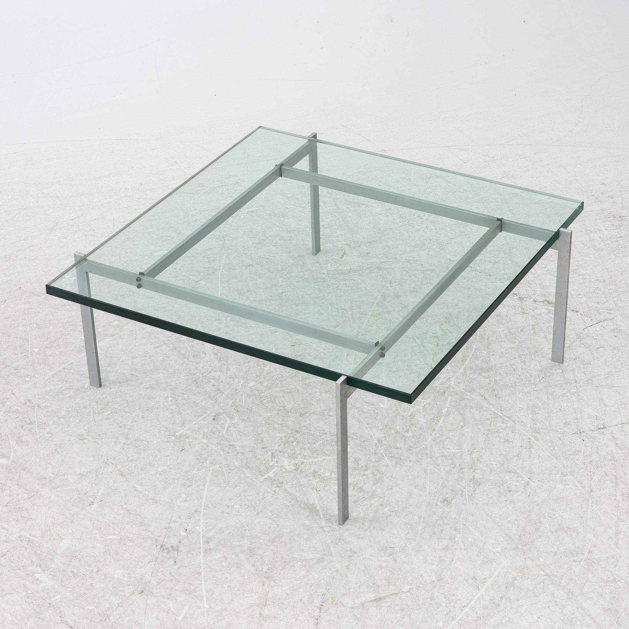 Poul Kjaerholm, soffbord, "PK-61", E Kold Christensen, Danmark.